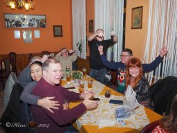 Karinchen und Hansi P. im GH Timo am 5.12.2025